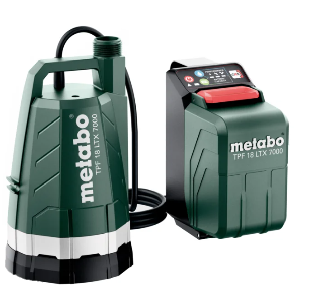 Metabo TPF 18 LTX 7000  Akumulatorowa pompa zanurzeniowa