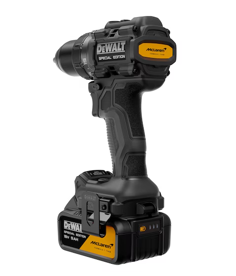Dewalt  x McLaren  DCD81MP2T   Wiertarko-wkrętarka - 2 x 5Ah
