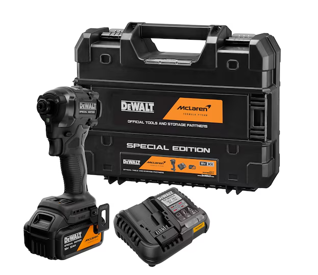 Dewalt x McLaren  DCF86MP1T   Zakrętarka udarowa - 1 x 5Ah