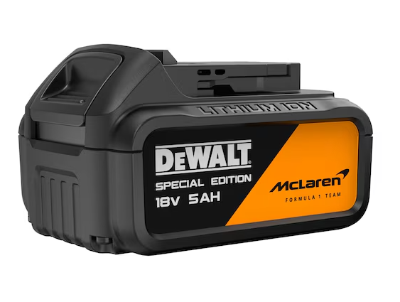 Dewalt x McLaren DCG45MP2T Szlifierka kątowa 2 x 5Ah 125mm