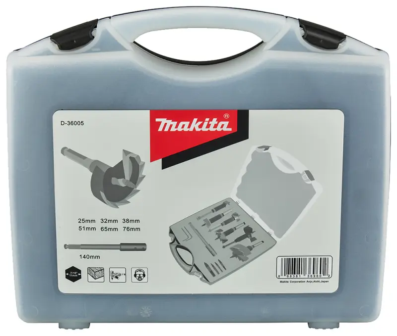 Makita D-36005  Zestaw wierteł samowiercących