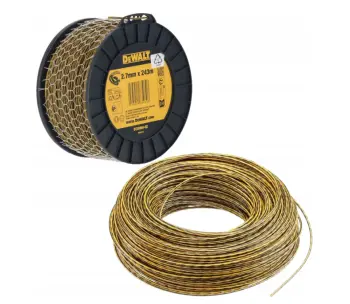 Dewalt   DT20906 Żyłka tnąca do podkaszarki  2.7mm x 210m