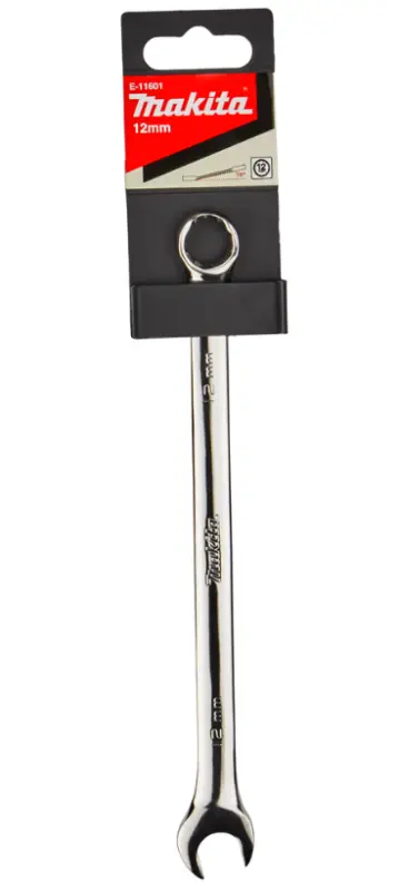Makita  E-11601  Klucz płasko - oczkowy 12 mm wygięty