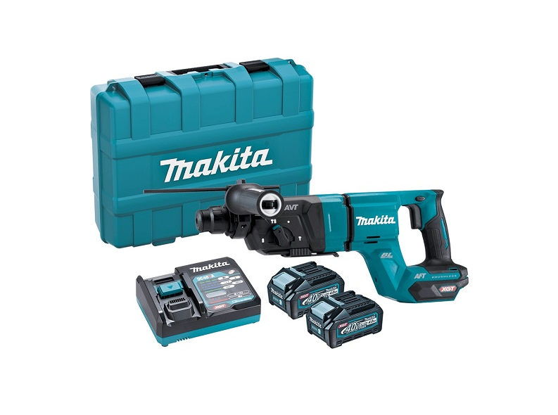 Makita  HR007GM201  Akum. młotowiertarka z podkuwaniem XGT
