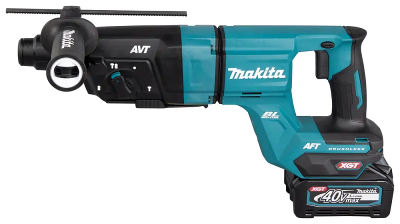 Makita  HR007GM201  Akum. młotowiertarka z podkuwaniem XGT