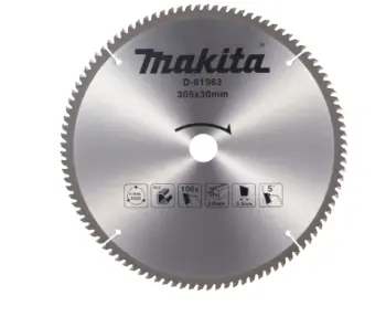 Makita  D-81963    Tarcza tnąca 305 x 30 mm  100 Z