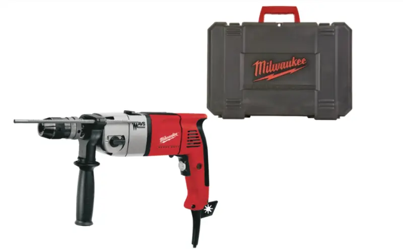Milwaukee PD2E 24 RS  2-biegowa wiertarka udarowa 1010W