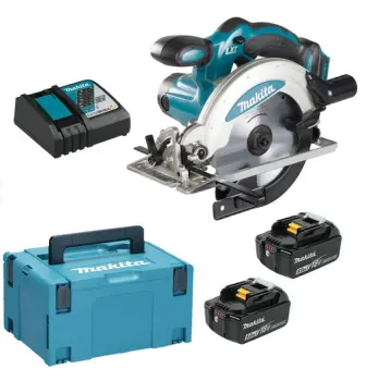 Makita  DSS610RTJ  Akum. ręczna pilarka tarczowa LXT
