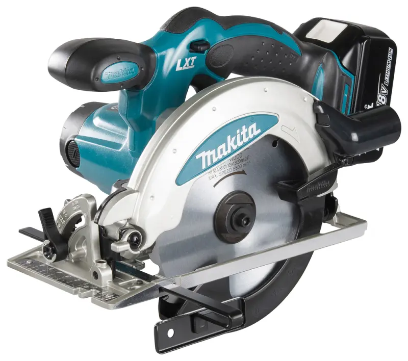 Makita  DSS610RTJ  Akum. ręczna pilarka tarczowa LXT