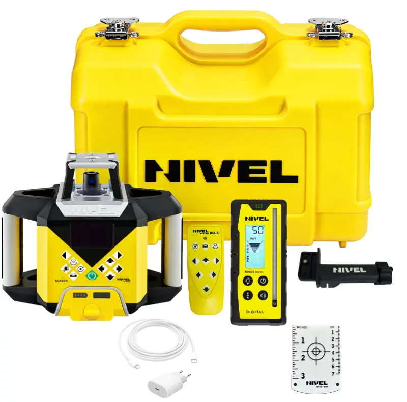 Nivel System  NL620G   Laser obrotowy  Digital  zielony niwelator