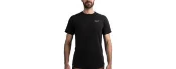 Milwaukee HT SS BL T-shirt z krótkim rękawem  M  czarna  4932492964