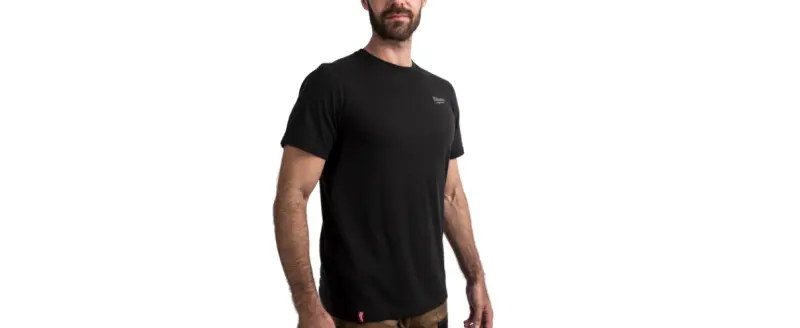 Milwaukee HT SS BL T-shirt z krótkim rękawem  M  czarna  4932492964