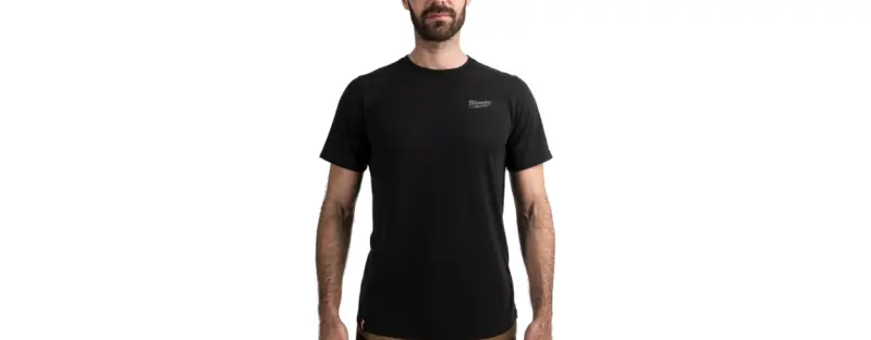 Milwaukee HT SS BL T-shirt z krótkim rękawem  S  czarna  4932492966