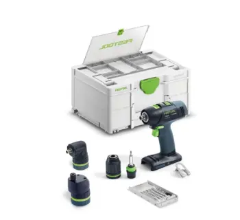Festool Akumulatorowa wiertarko-wkrętarka T18+3 Basic 578828