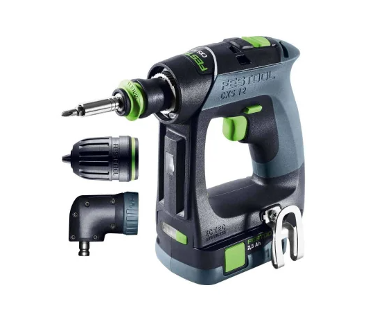 Festool   Festool Akumulatorowa wiertarko-wkrętarka CXS 12 2,5-Set 576865
