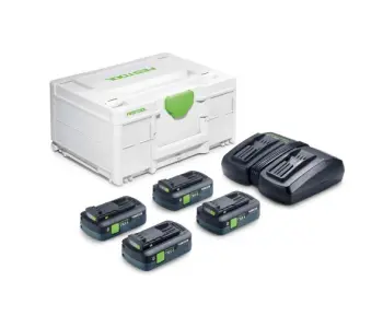 Festool  Zestaw  zasilający YS 18V 4xTBX4/TCL6DUO 578823