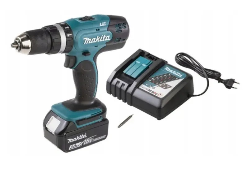 Makita  DHP453RFX8    Wiertarko-wkrętarka udarowa  18 V 3Ah