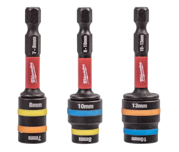 Milwaukee   Zestaw podwójnych nasadek HEX 7-13mm  4932493559