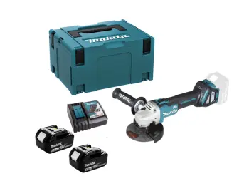 Makita DGA511RTJ Szlifierka Kątowa Akumulatorowa 18V 2 x 5Ah