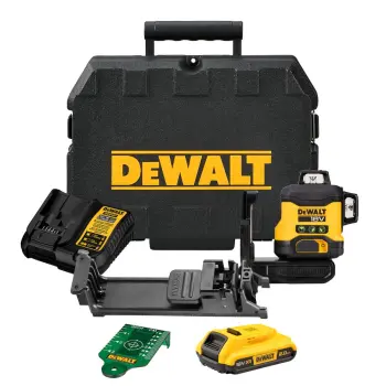 Dewalt DCLE34031D1   Laser 3-wiązkowy 360° zielony 1 x 2,0 Ah  18 V