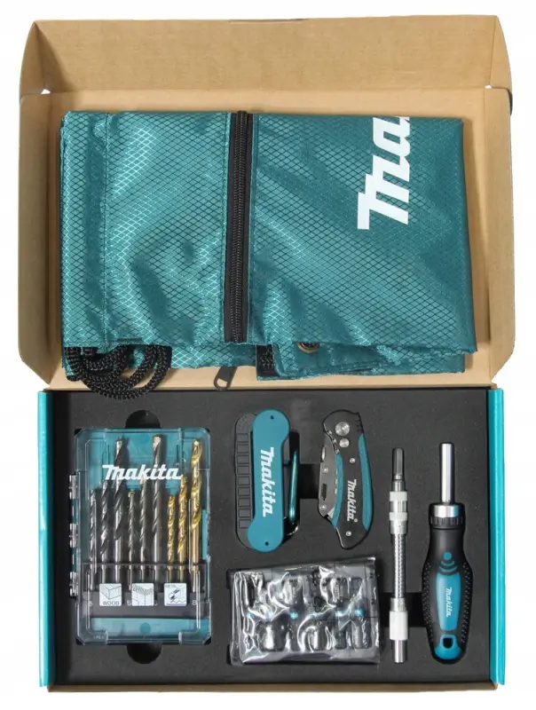 Makita E-30053  Zestaw akcesoriów bitów udarowych wierteł nasadek 29 el.
