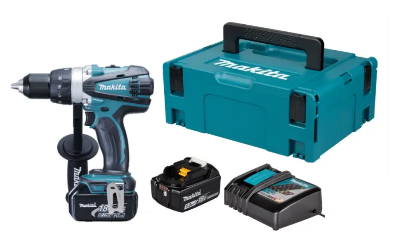 Makita DDF458RTJ  Akumulatorowa wiertarko-wkrętarka LXT  18V