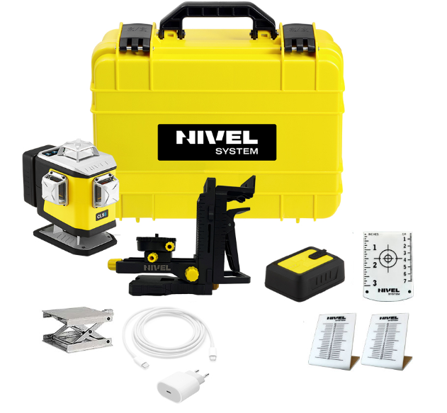 Nivel  System  CL5B Laser krzyżowy z wiązką niebieską