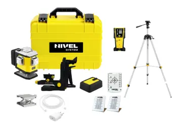 Nivel System Laser krzyżowy CL5B + statyw + czujnik CLS-5