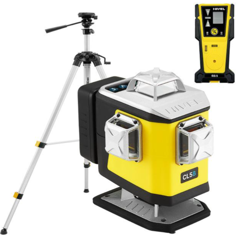 Nivel System Laser krzyżowy CL5B + statyw + czujnik CLS-5