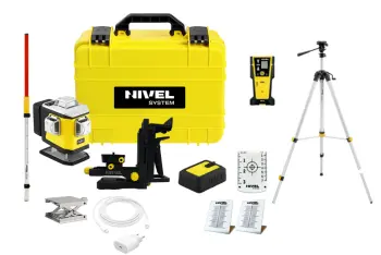 Nivel System Laser krzyżowy CL5B + statyw + czujnik CLS-5 + łata