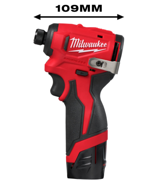 Milwaukee M12 BLIDRC-202C   Zakrętarka udarowa   4933499690