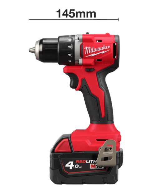 Milwaukee  M18 BLDDRC-402C Wiertarko-wkrętarka  M18 2x 4 Ah