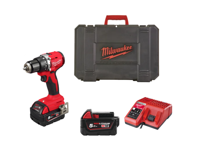Milwaukee  M18 BLPDRC-502C  Wiertarko-wkrętarka z udarem