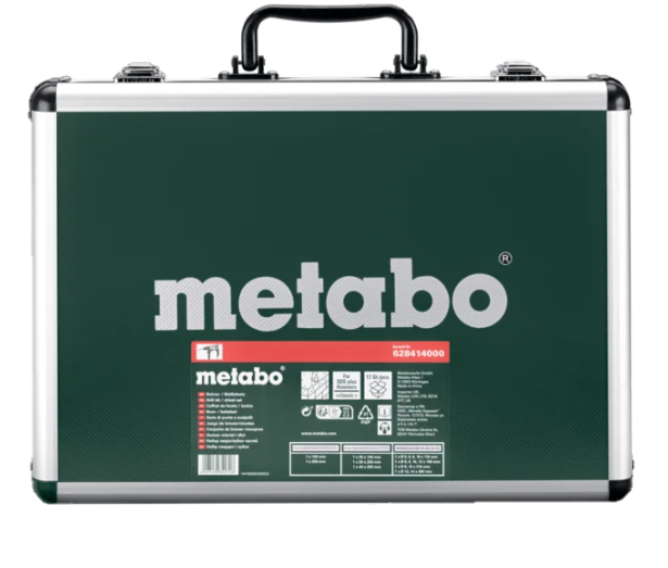 Metabo  Zestaw wierteł/dłut SDS-plus SP  17 części  walizka
