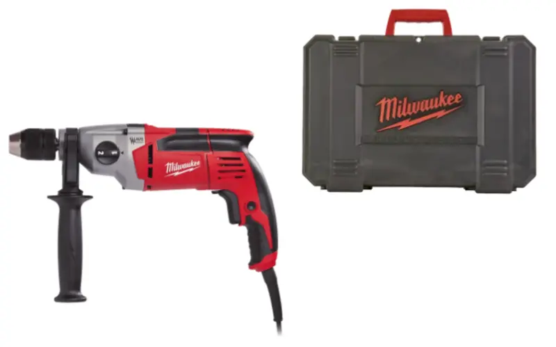 Milwaukee  PD2E 24 R  2-biegowa wiertarka udarowa o mocy 1020W