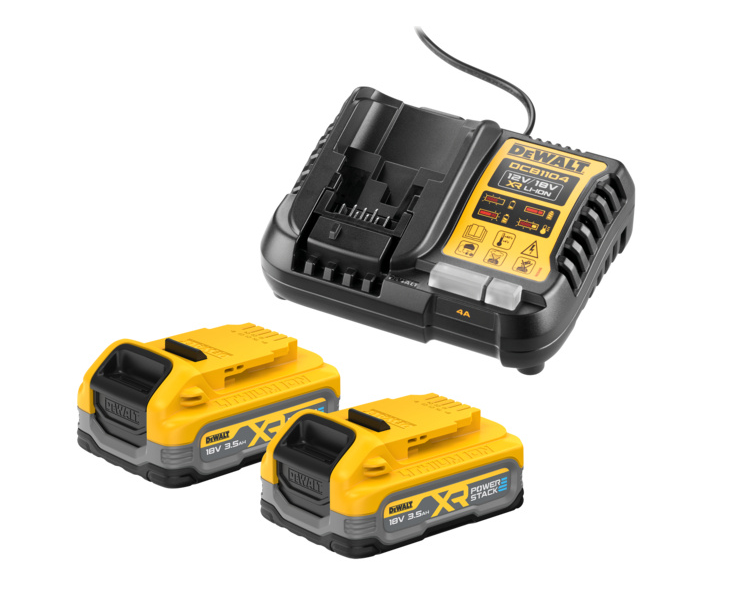 Dewalt  DCB1104S2  Zestaw zasilający  18V XR  2x 3.5Ah