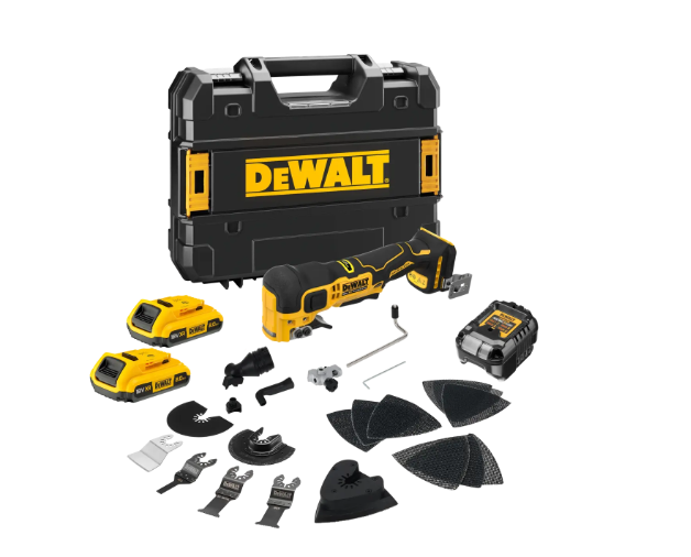 Dewalt DCS358D2 Wielofunkcyjne narzędzie oscylacyjne  18V 2x2Ah