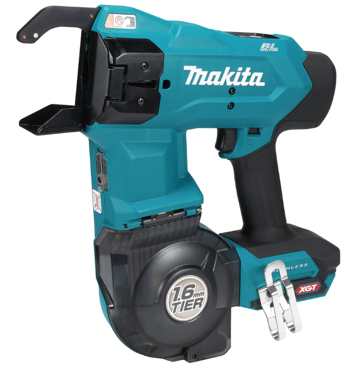 Makita  TR001GU201  Wiązarka do zbrojeń 1.6mm  XGT 40V  2x 4.0Ah