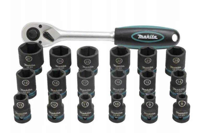 Makita E-30069   Zestaw Nasadek udarowych  19 el