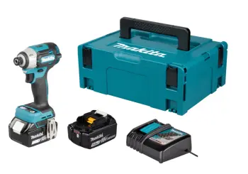 Makita  DTD201RTJ  Akum. wkrętarka udarowa  18 V  LXT  2 x 5Ah