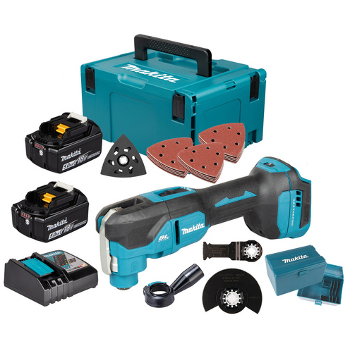 Makita DTM53RTJX1  Narzędzie Wielofunkcyjne   18 V  2x5Ah