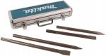 Makita D-42466 Zestaw DŁUT SDS-Max 4szt. Walizka