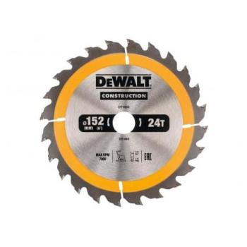 Dewalt Tarcza tnąca do drewna 152x20mm 24T DT1930