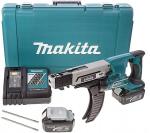 Makita DFR550RFE wkrętarka taśmowa aku 18V 2x3Ah