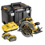 Dewalt DCS578X2 pilarka FLEXVOLT 190mm 54V 2x9Ah